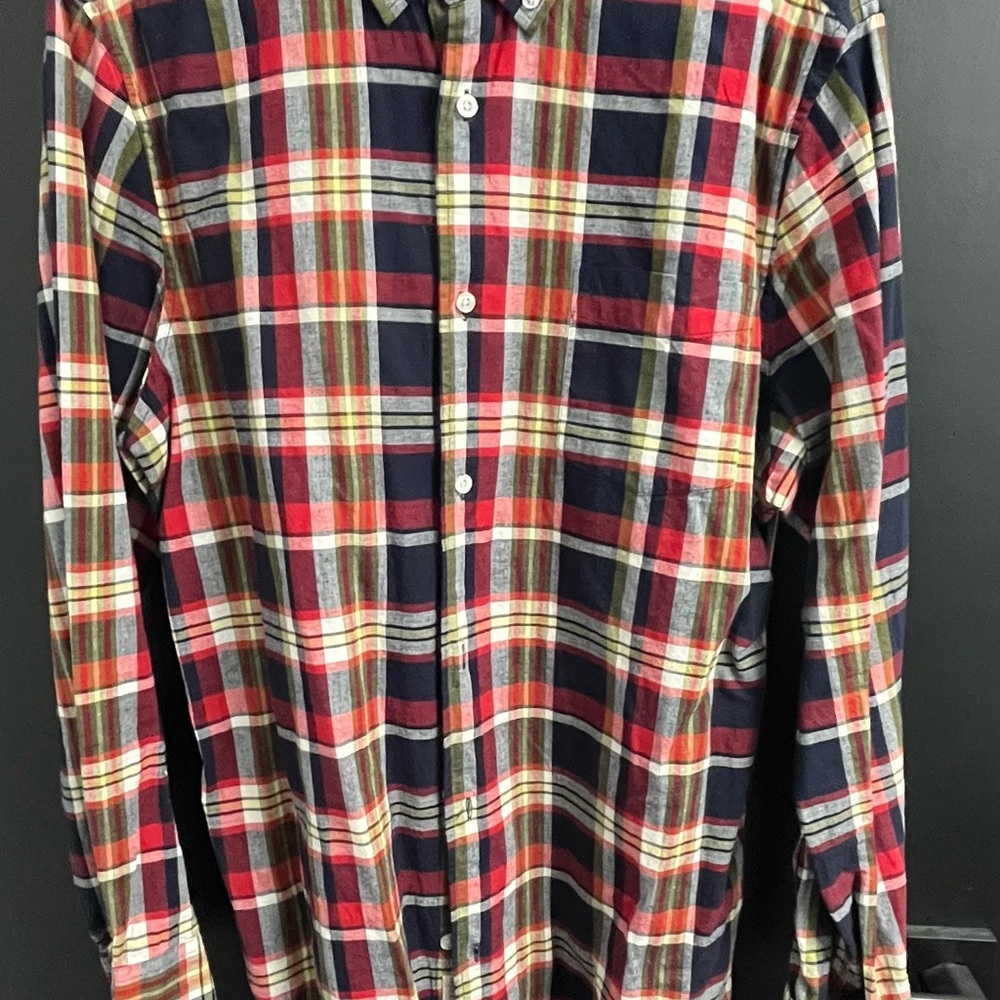 Five Four Multicolor Plaid Button Down Shirt